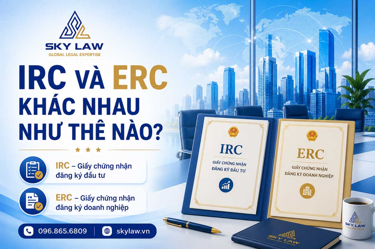 IRC VÀ ERC KHÁC NHAU NHƯ THẾ NÀO?