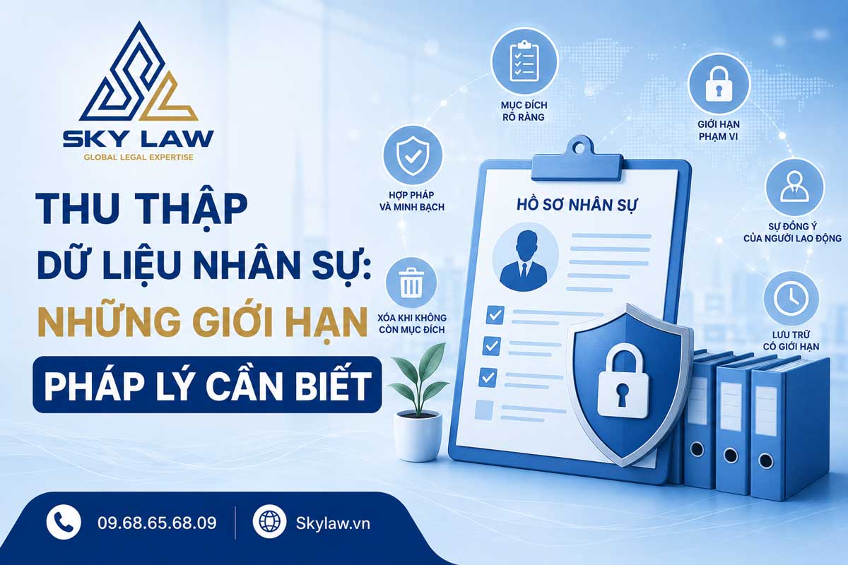 THU THẬP DỮ LIỆU NHÂN SỰ: NHỮNG GIỚI HẠN PHÁP LÝ CẦN BIẾT